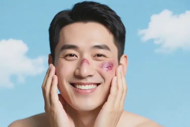 男性脸上长湿疹能治好吗(图1)