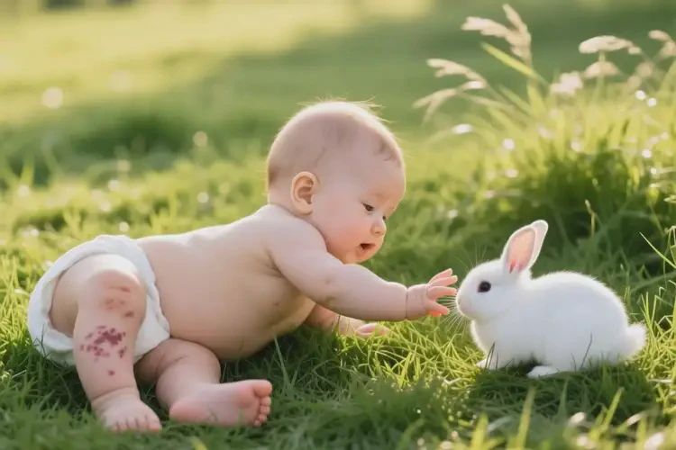 婴儿小腿上长湿疹能治好吗(图2)