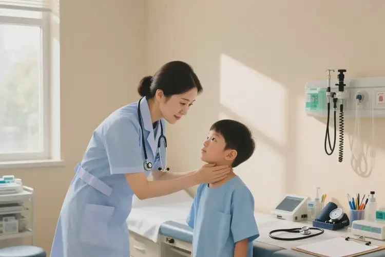 小孩脖子上有湿疹能治好吗(图4)