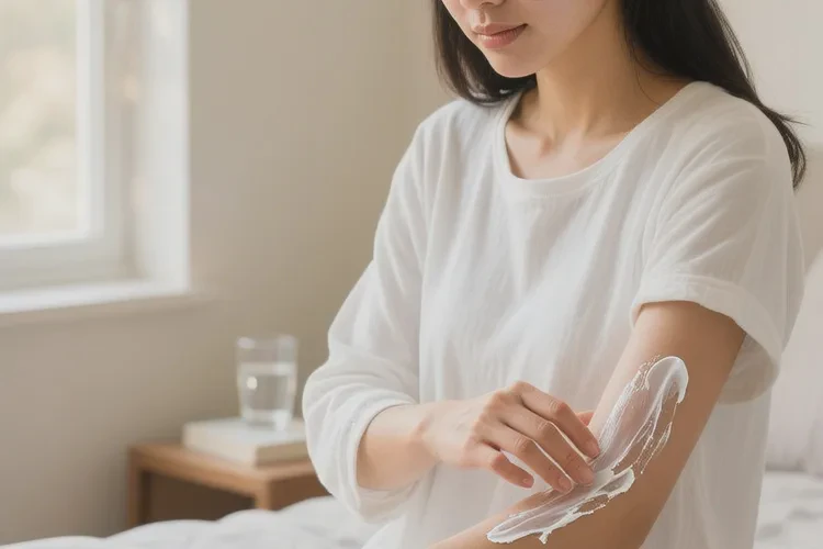 女性手臂有湿疹可以治愈吗(图1)