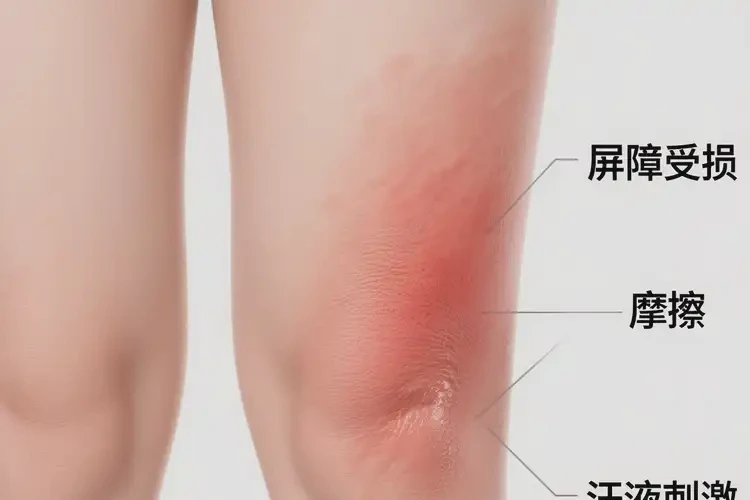 小孩大腿上长湿疹能治好吗(图2)