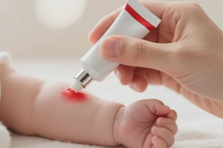 宝宝四肢出湿疹可以治愈吗(图1)