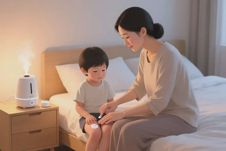 孩子大腿上偶尔长湿疹可以治愈吗(图2)