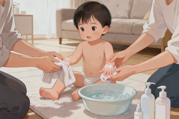 婴儿手上起湿疹可以治愈吗(图2)