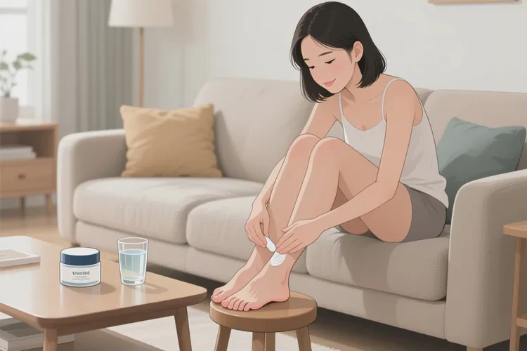 女性脚上偶尔长湿疹能治愈吗(图3)