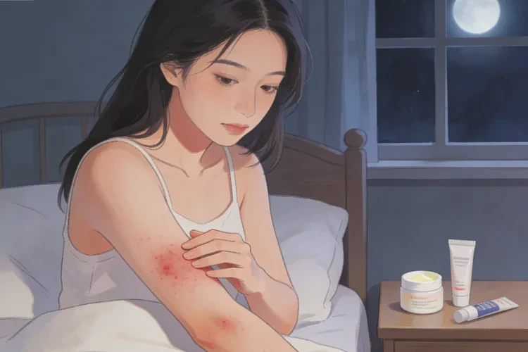 女人全身出现湿疹能靠自己自愈吗(图1)