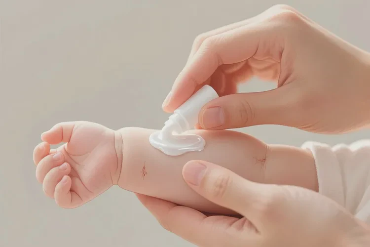 婴幼儿手臂出湿疹可以治愈吗(图2)