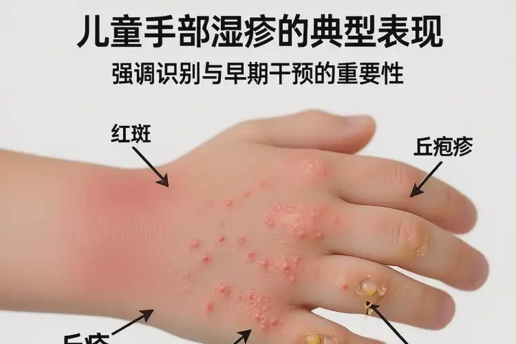 小儿手上有湿疹能治好吗(图3)