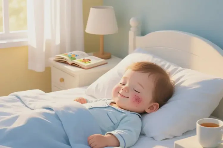 幼儿面部容易起湿疹不管它会自己痊愈吗(图2)