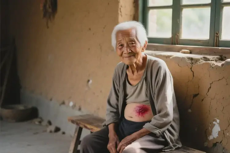 老人肚子出现湿疹不管它会自己好吗(图3)