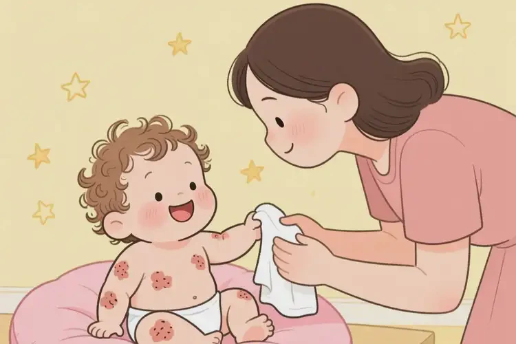 婴儿全身经常起湿疹能治好吗(图2)