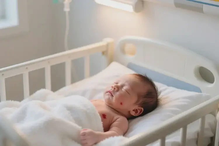 新生儿脖子容易起湿疹可不可以彻底自愈(图2)