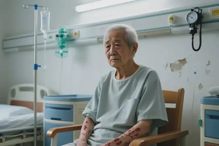 老人手臂经常起湿疹能治好吗(图4)