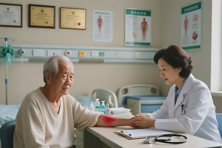 老年人手臂出湿疹能治好吗(图3)