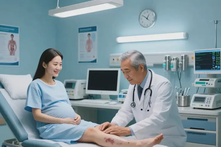 产妇小腿上经常长湿疹能治好吗(图1)