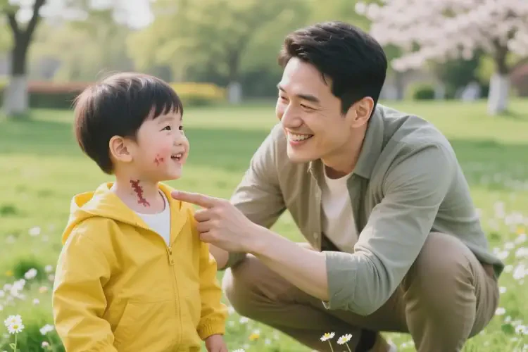 少儿脖子经常起湿疹能治好吗(图2)