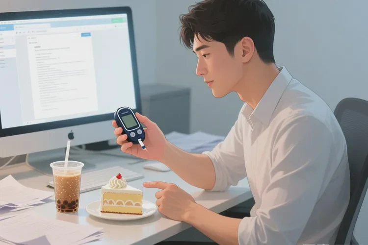 28岁餐后血糖14.8是怎么回事(图1)