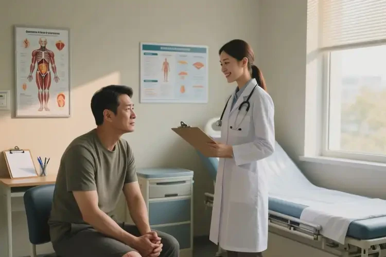 男性屁股上偶尔起湿疹能治好吗(图2)