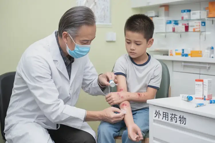 孩子手臂有湿疹能治好吗(图3)