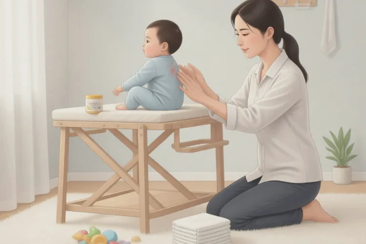 婴幼儿大腿起湿疹可以治愈吗(图1)