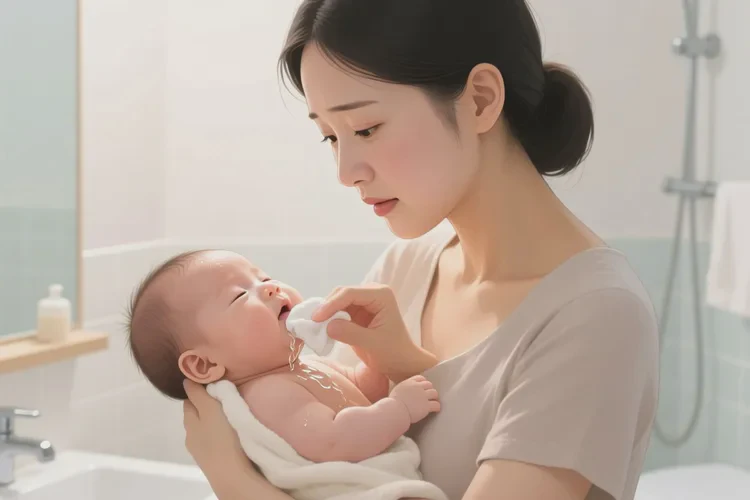 婴儿脖子偶尔长湿疹可以治愈吗(图1)