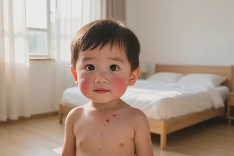 儿童脖子上起湿疹能治好吗(图2)