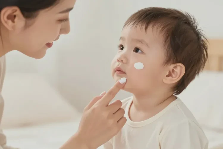 小孩脖子容易起湿疹可以治愈吗(图1)