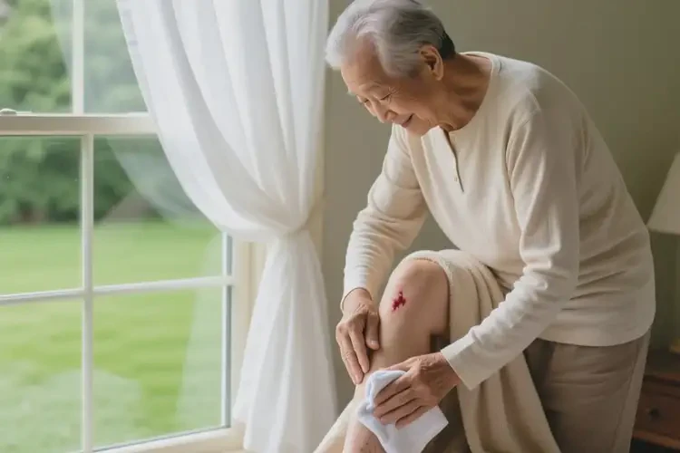 老年人小腿长湿疹能治好吗(图2)