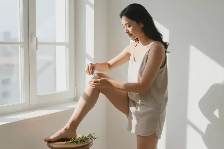 女性脚上容易长湿疹能治好吗(图1)