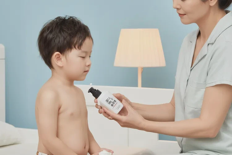 小儿肚子出现湿疹能治愈吗(图1)