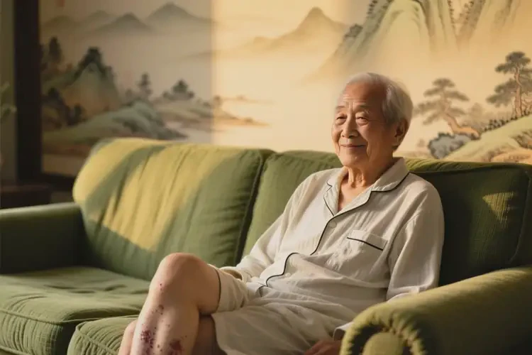 老年人大腿上偶尔起湿疹能治好吗(图3)