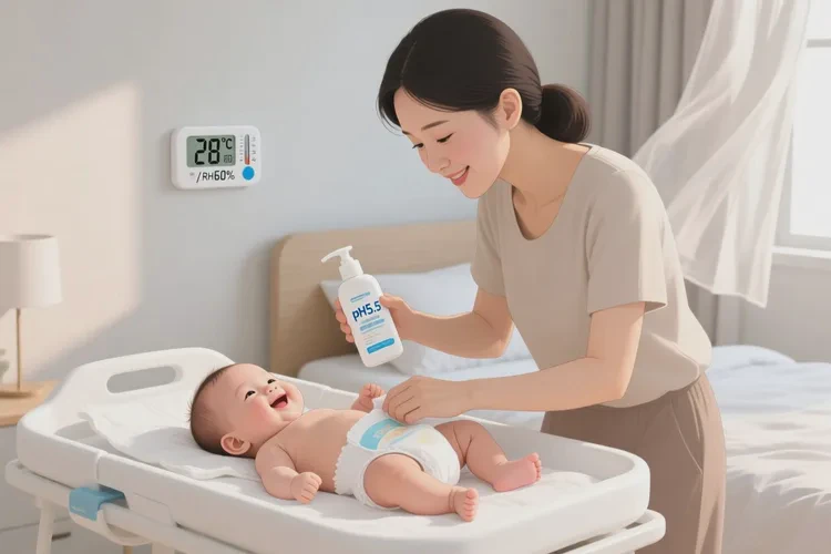 婴儿屁股偶尔起湿疹可以治愈吗(图1)