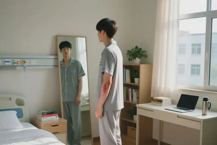 大学生手臂有湿疹不管它会自己自愈吗(图3)