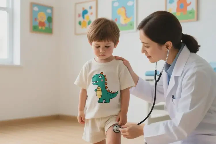 儿童大腿容易长湿疹能治好吗(图1)