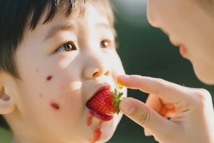 儿童身上容易长湿疹能治好吗(图1)