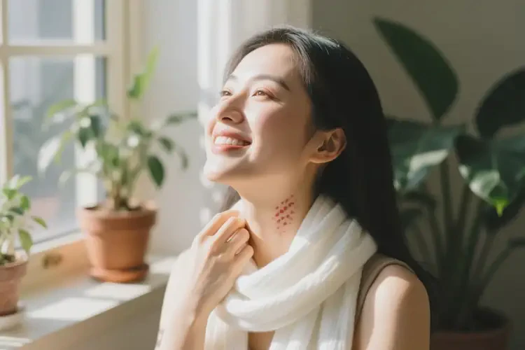 女性脖子长湿疹能治好吗(图3)