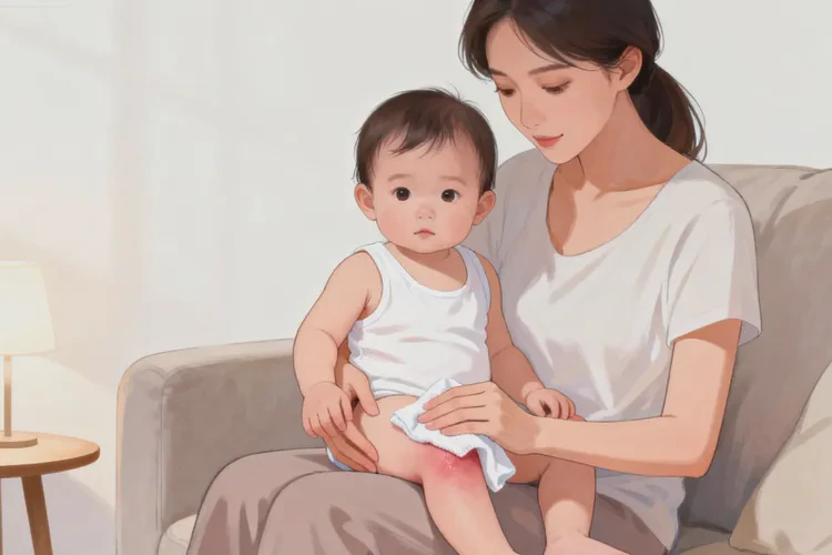 婴幼儿大腿上偶尔长湿疹可以治愈吗(图3)