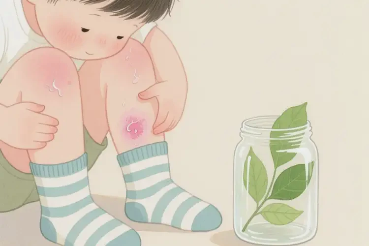 儿童小腿容易起湿疹能治好吗(图2)