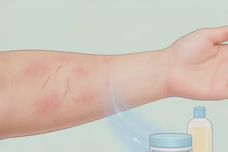 儿童四肢有湿疹能治好吗(图3)