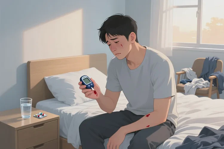 28岁早上空腹血糖22.8是怎么回事(图1)