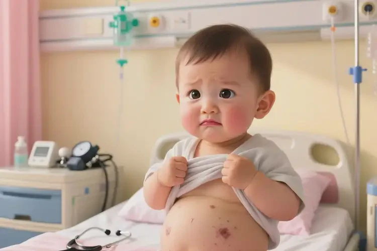 儿童肚子出现湿疹能治好吗(图3)