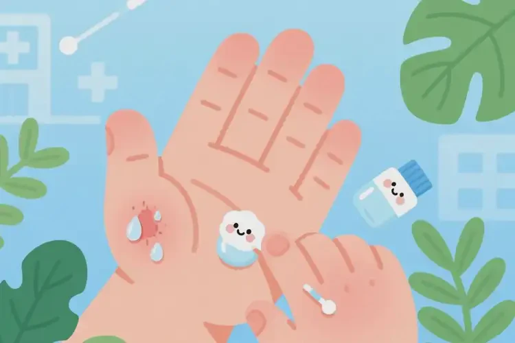 儿童手上容易长湿疹能治好吗(图4)