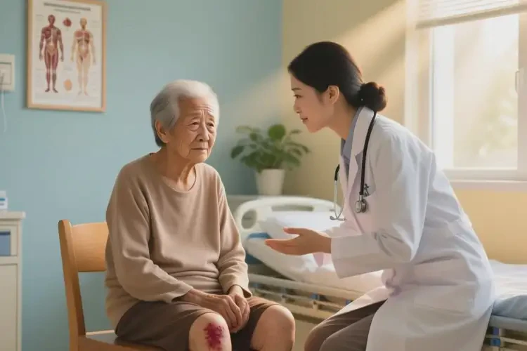 老年人小腿有湿疹能治好吗(图1)