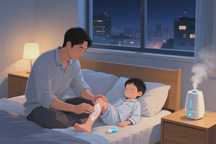 小儿小腿上出湿疹能治愈吗(图1)