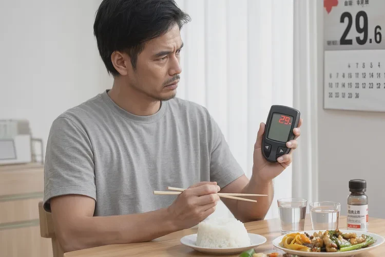 28岁中午血糖29.6是怎么回事(图1)