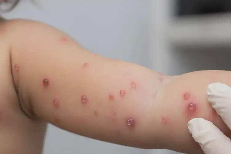 孩子手臂经常长湿疹能治好吗(图4)