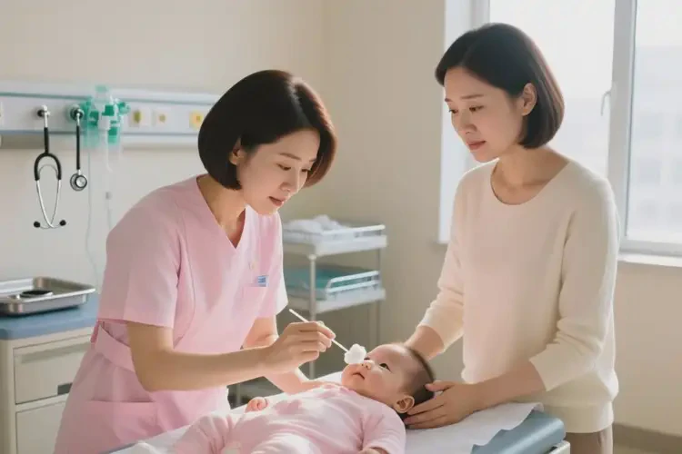 婴幼儿面部出现湿疹能治好吗(图1)