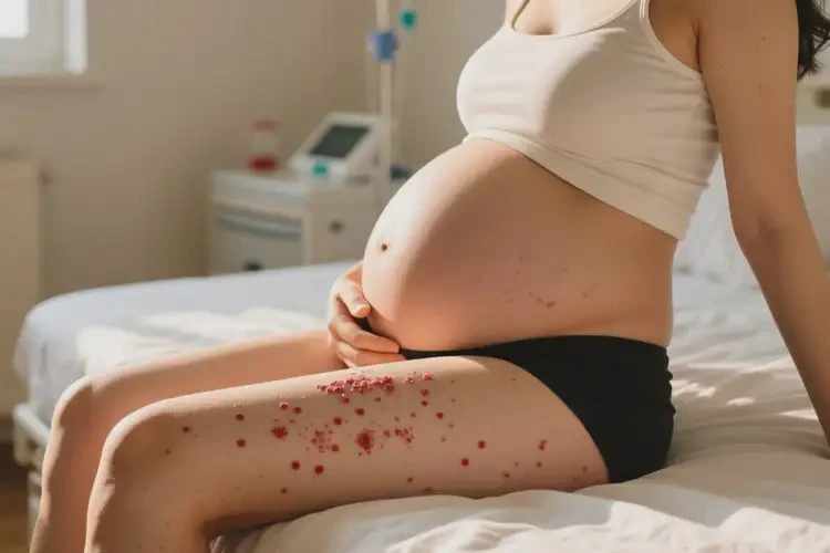 孕妇大腿偶尔长湿疹能治好吗(图3)