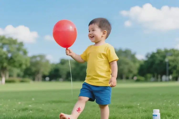 小孩脚上起湿疹能治好吗(图1)