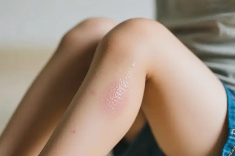 小孩大腿上经常长湿疹能治好吗(图3)